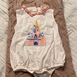 Disney castle romper